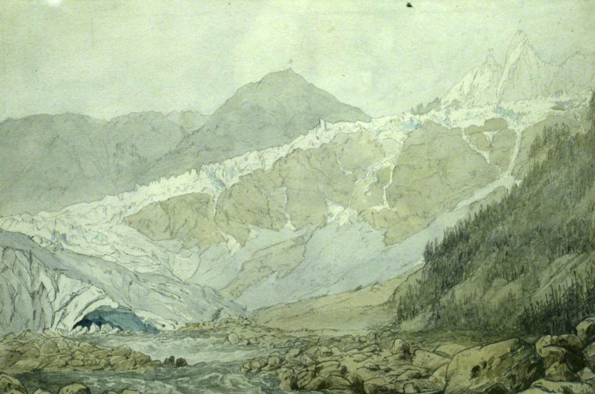 Source of the Averon and Mer de Glace