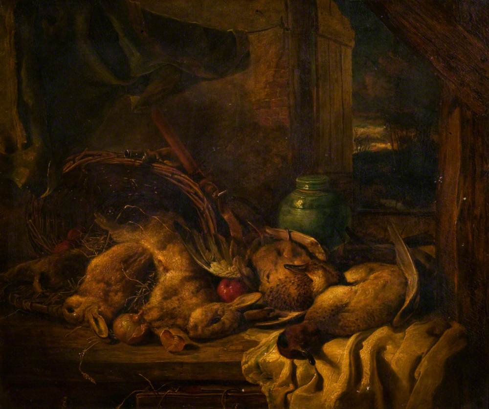 Still Life with Dead Rabbits