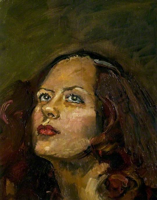 Femme à la tête levée (Woman with raised head)