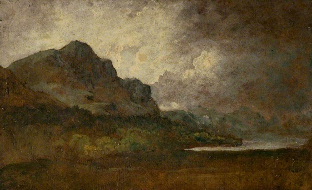 Mountainous Landscape with a Lake