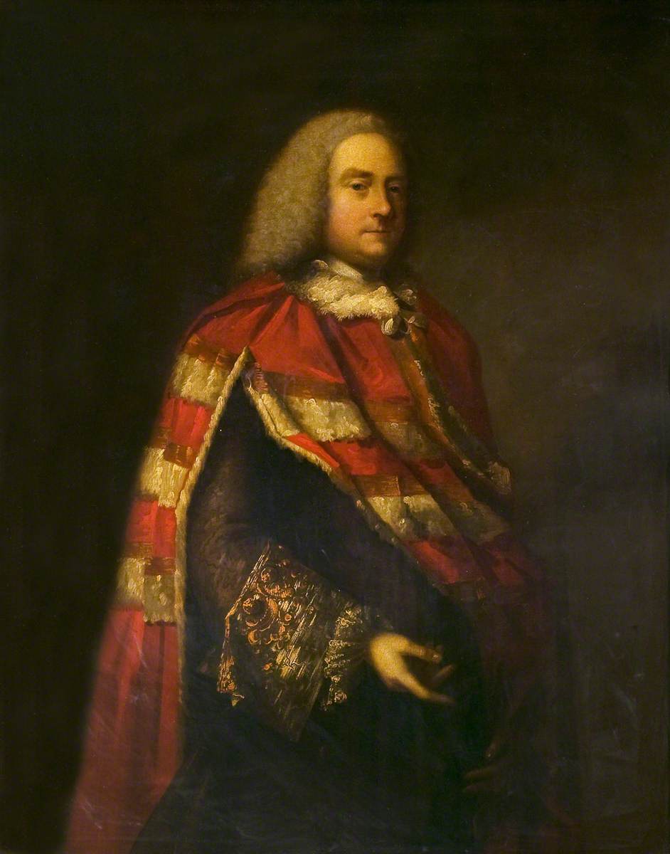 Portrait of a Gentleman in Robes
