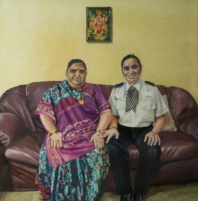 Muktaben Bhogaita and Daughter Alka