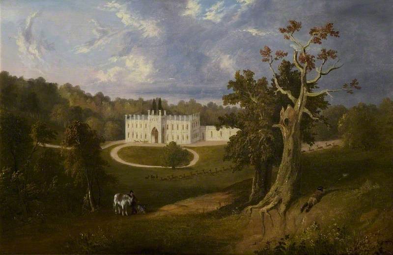 View of Donington Hall and Grounds, Leicestershire