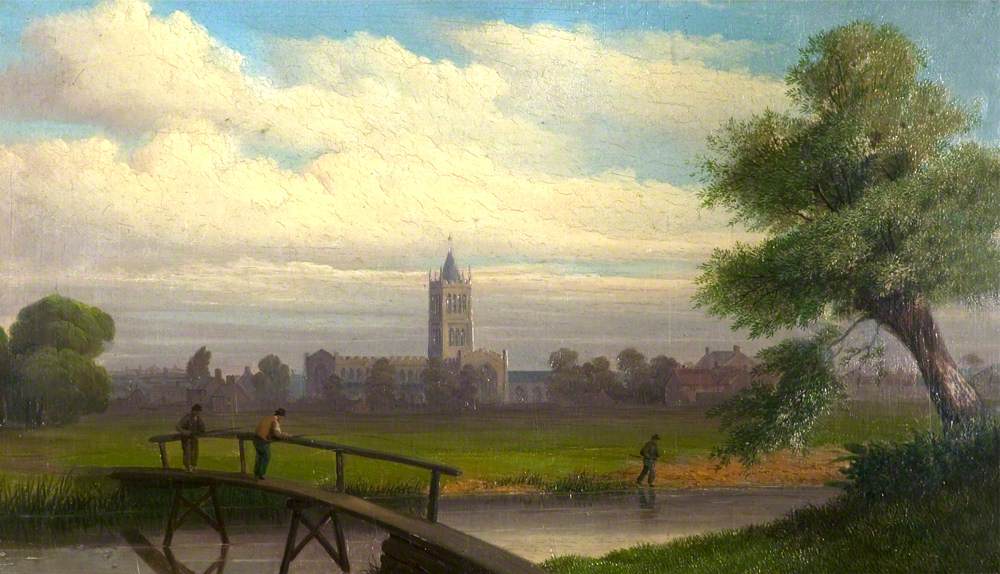 View of Melton Mowbray, Leicestershire