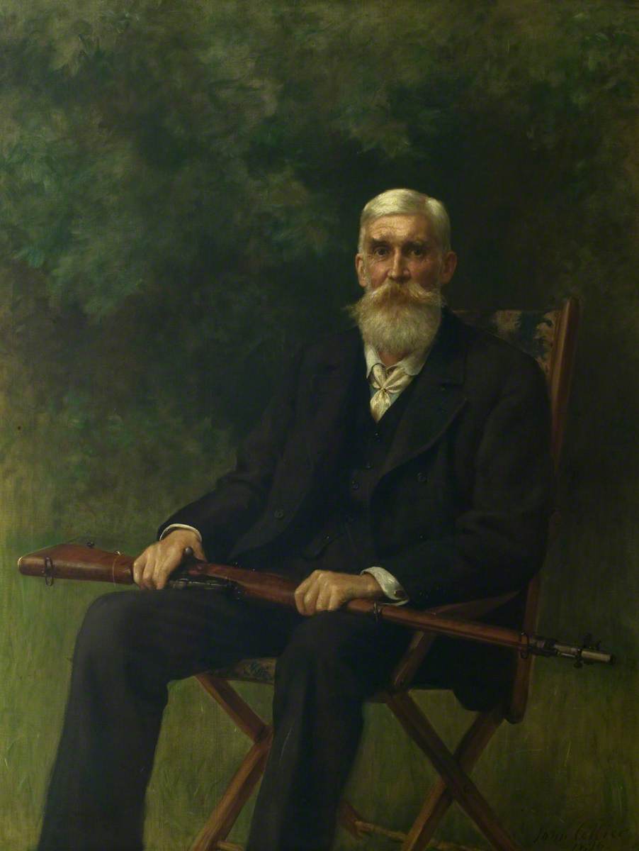 Colonel Sir Henry St John Halford (1828–1897), Bt, CB, VD, Chairman of Leicestershire County Council (1889–1893)