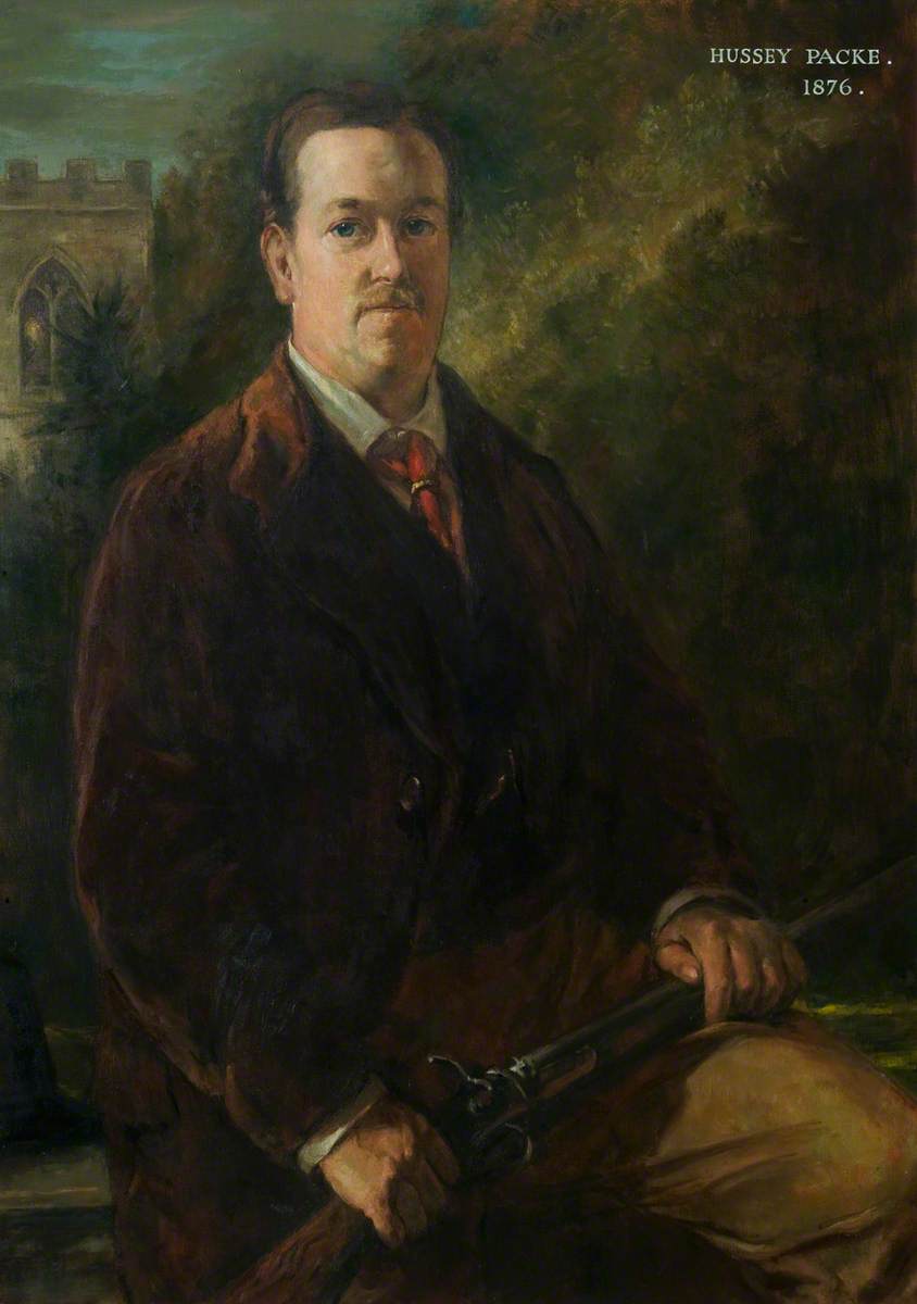 Mr Hussey Packe, DL, Chairman of Leicestershire County Council (1893–1908)
