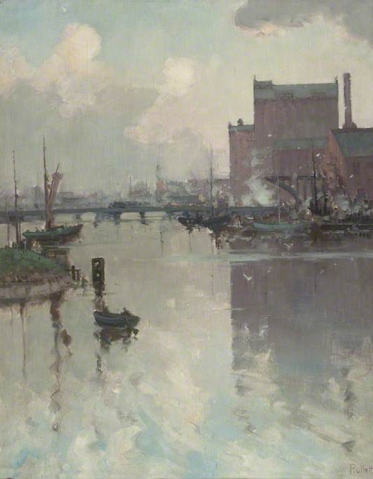 Victoria Mill and Alexandra Dock, Grimsby, Lincolnshire