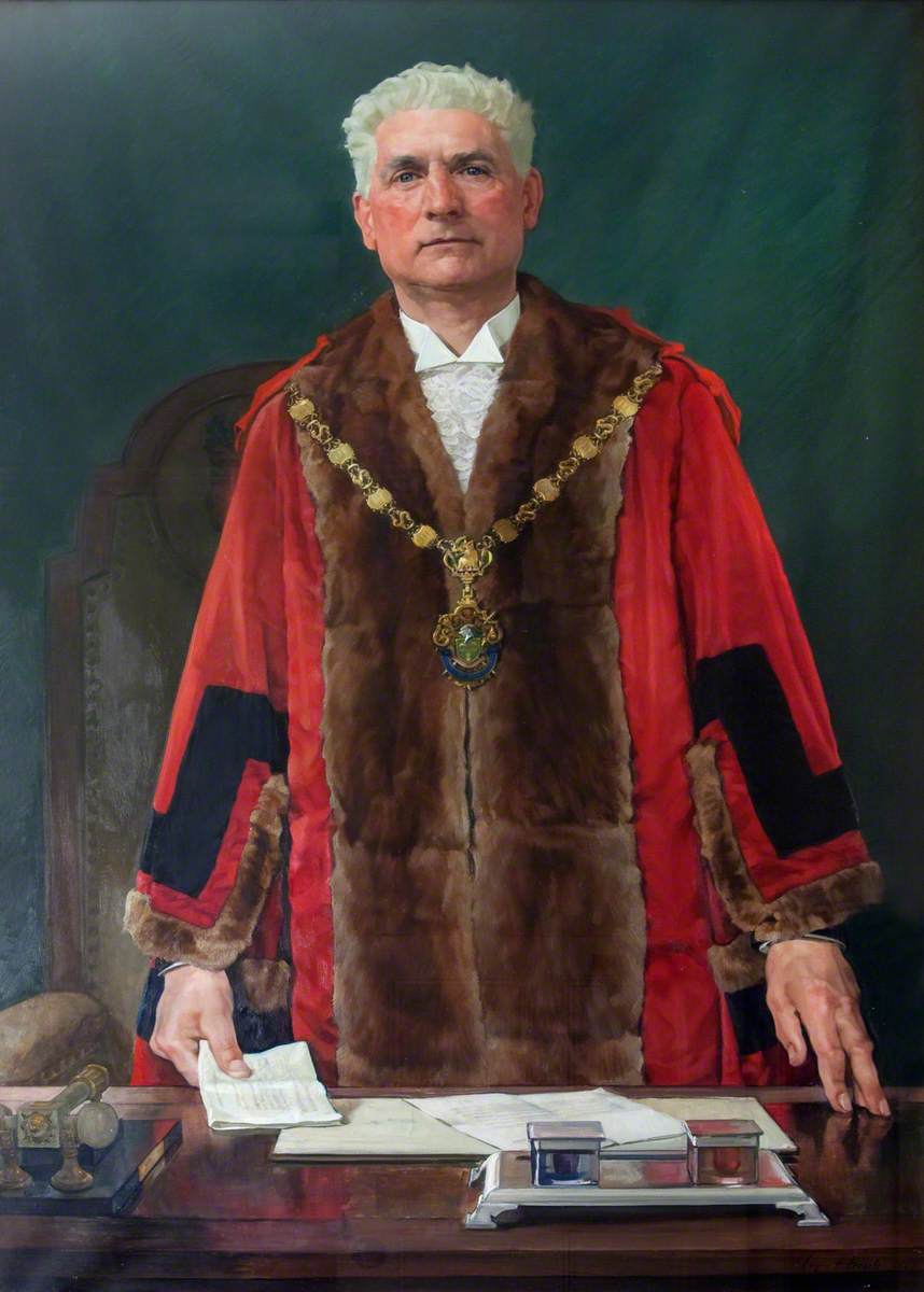 Portrait of an Unidentified Mayor of Scunthorpe