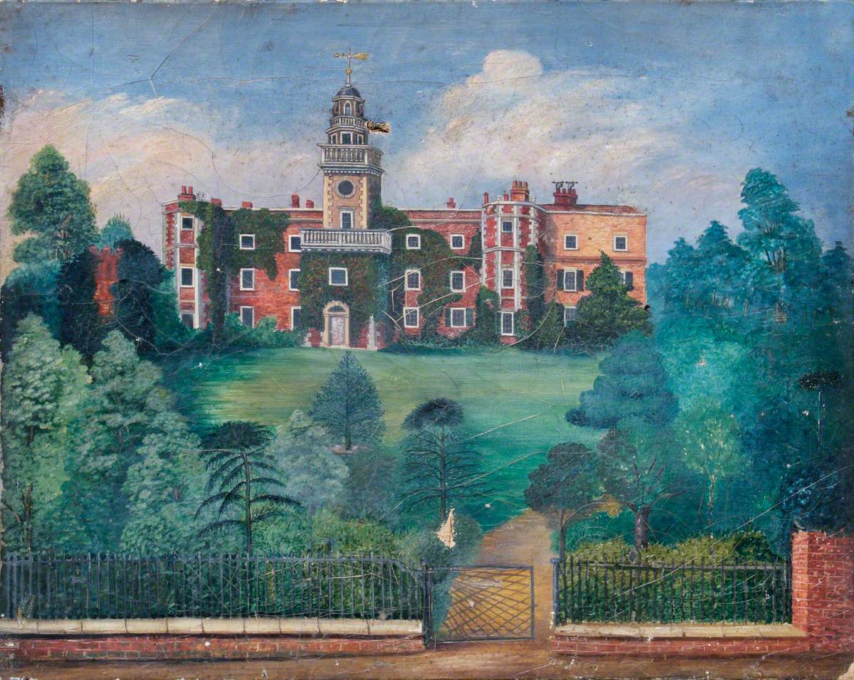 Bruce Castle, South View, c.1850