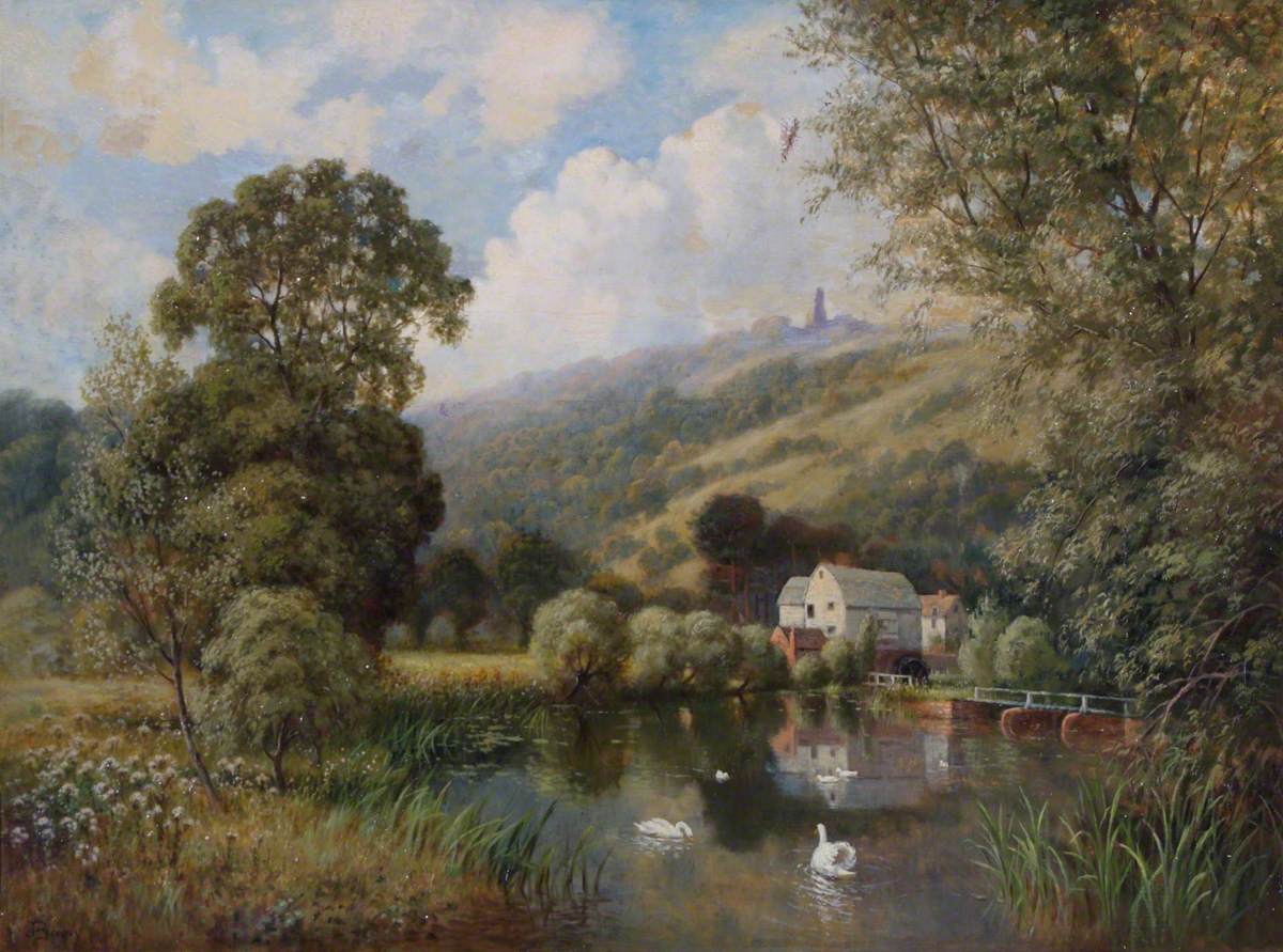 Leith Hill, Surrey, with a Water Mill