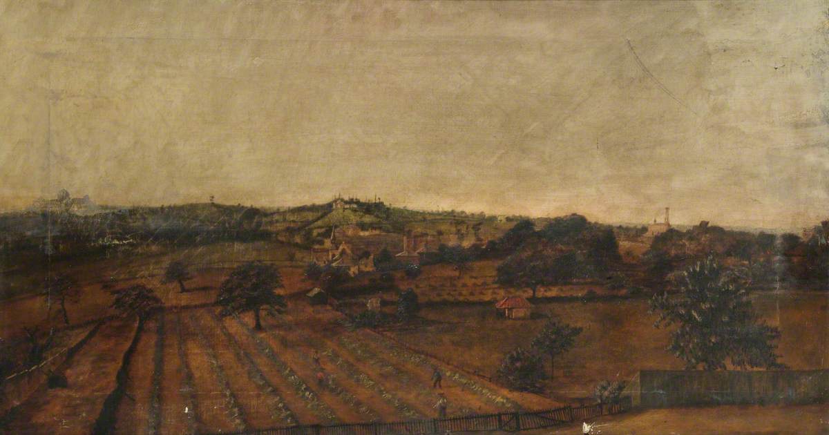 Landscape with the First Alexandra Palace