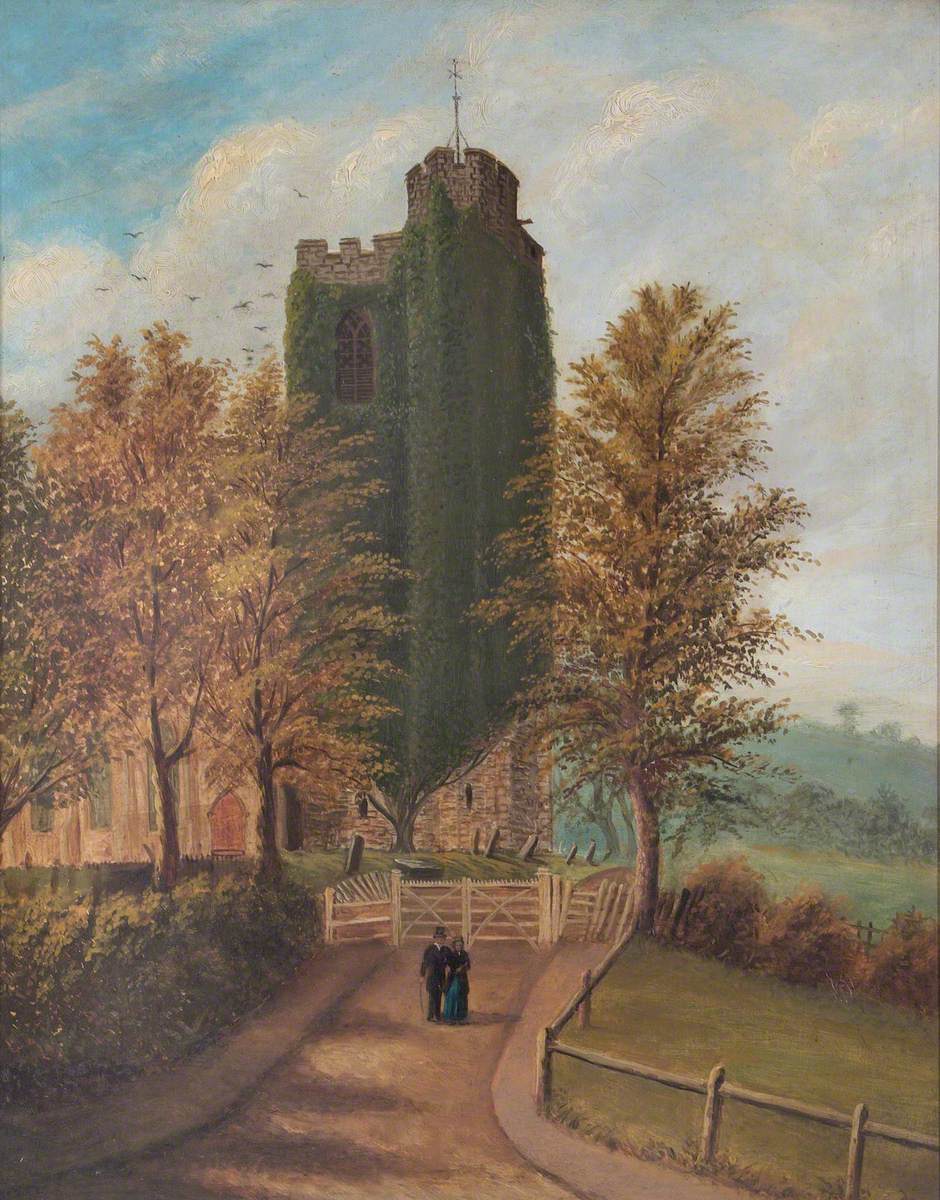 Hornsey Church, c.1838
