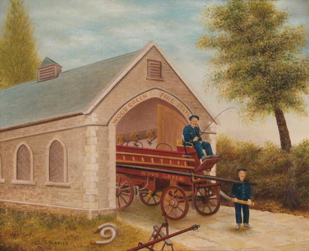 First Fire Station, Wood Green, 1873 