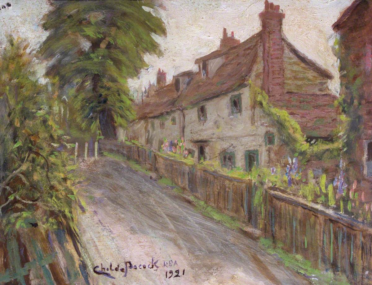Old Cottages, Holcombe Hill, Mill Hill