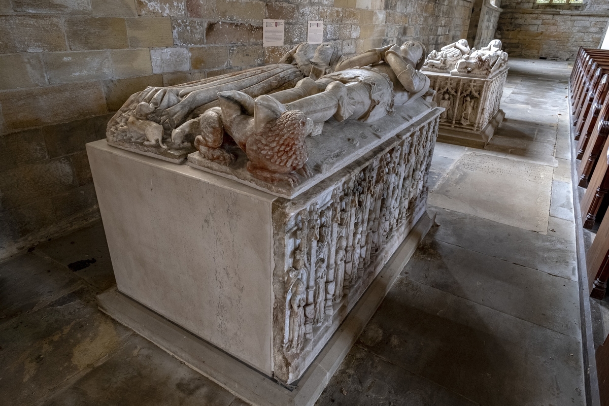 Tomb of Sir William Gascoigne (d.1422) and Margaret Clarell