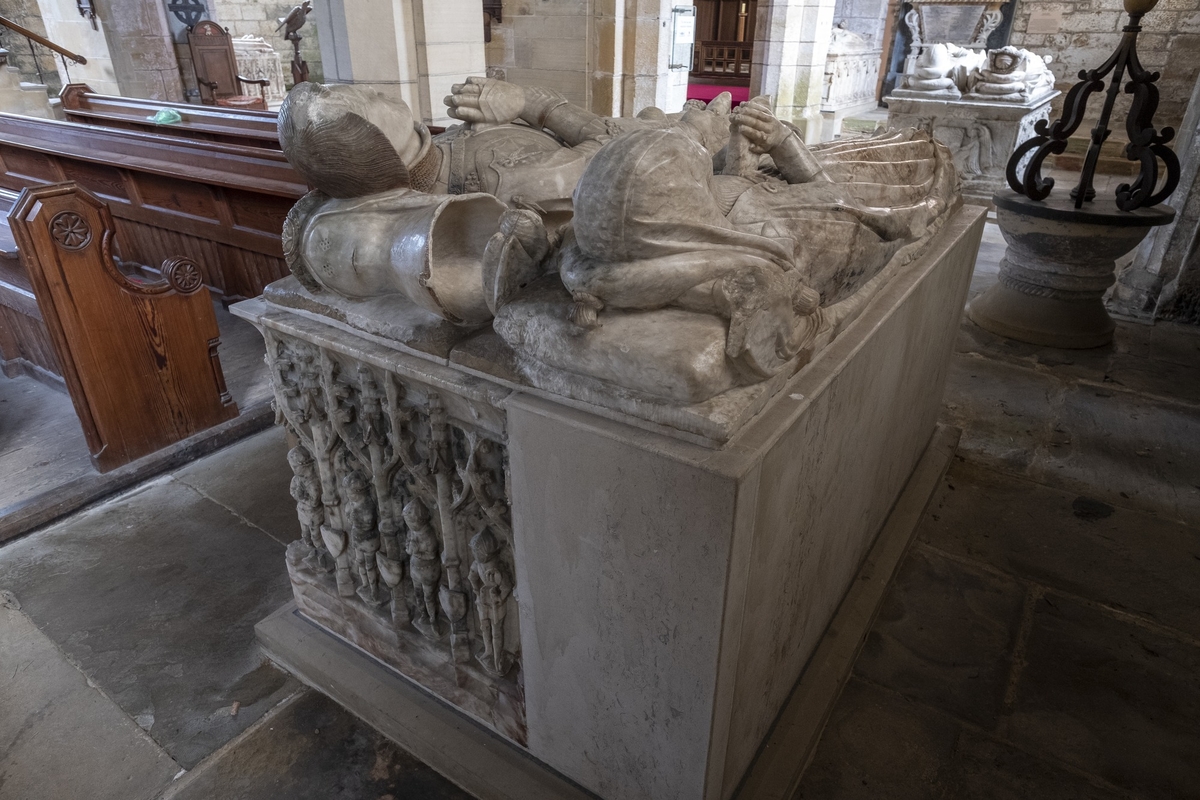 Tomb of Sir William Gascoigne (d.1422) and Margaret Clarell