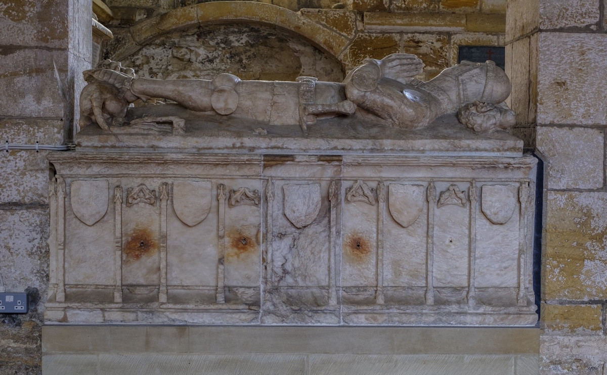 Tomb of Sir William Ryther (d.c.1426) and Sybil Aldburgh