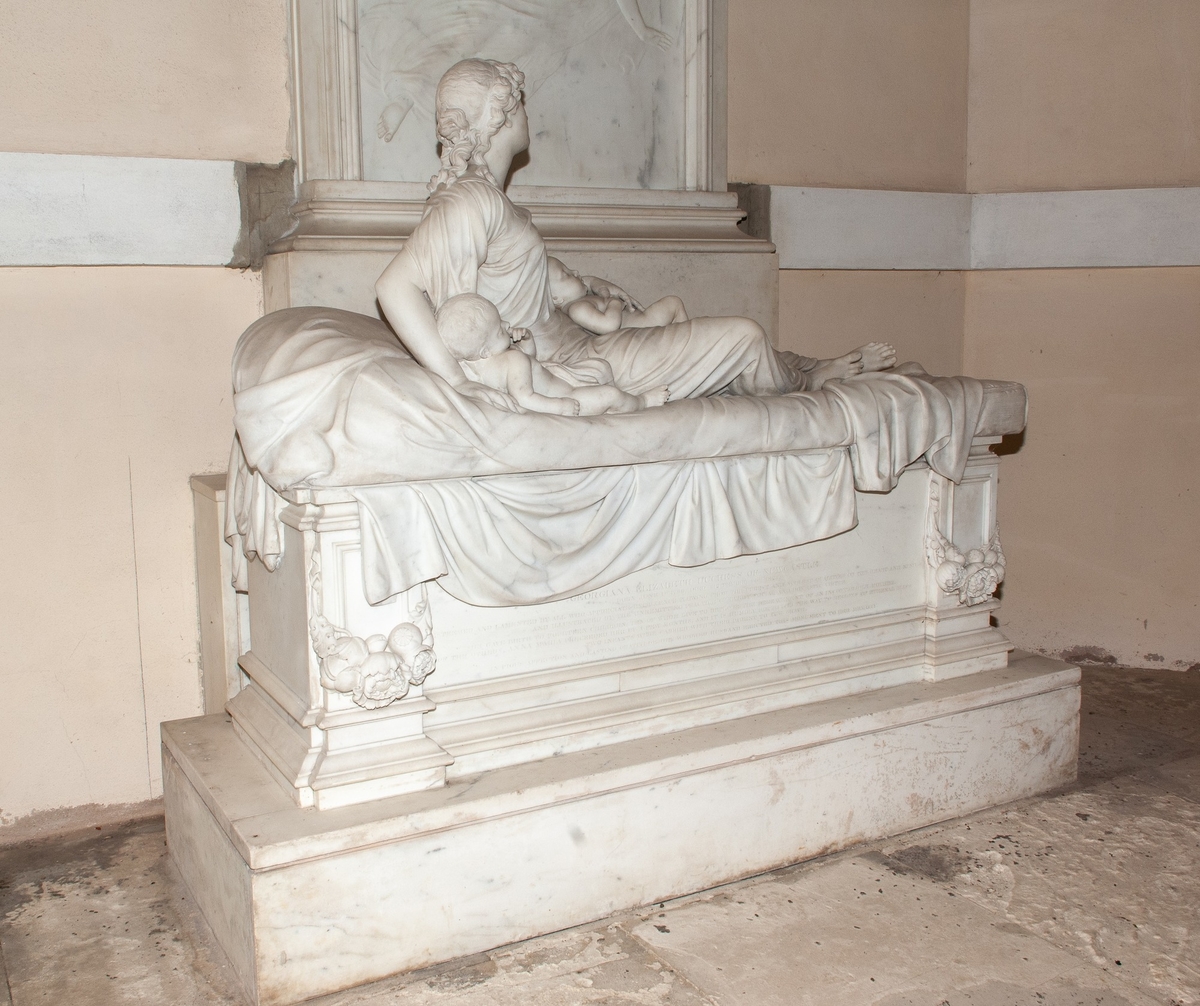 Memorial to Georgiana (1789–1822), 4th Duchess of Newcastle