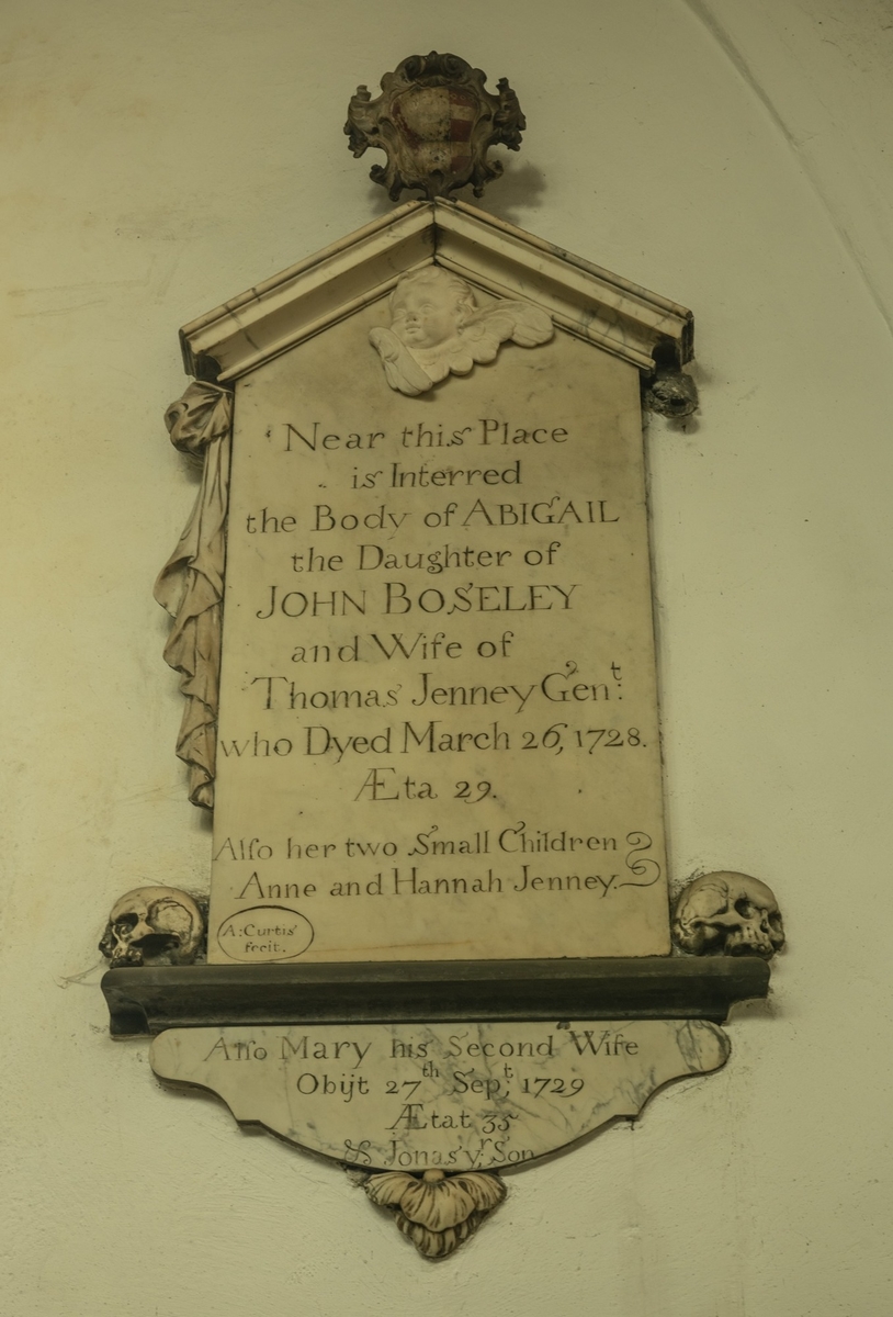 Monument to Abigail Jenney