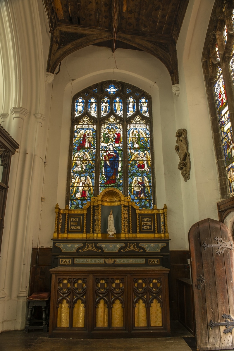 Reredos, Lady Chapel