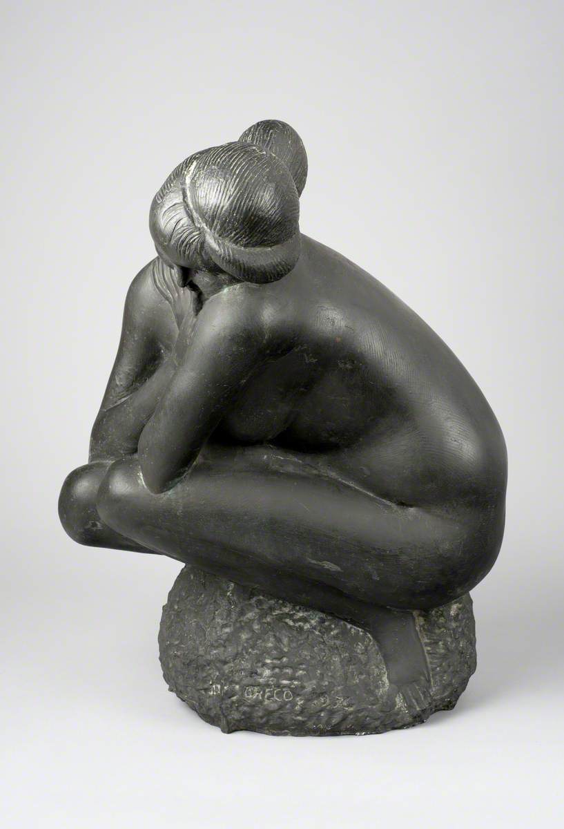 Crouching Nude | Art UK