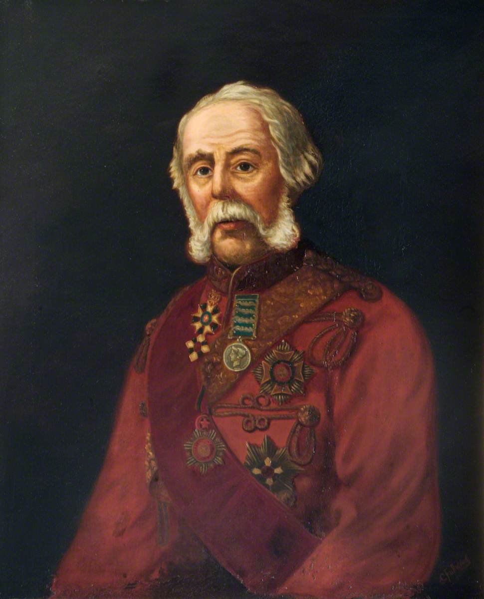 General Lord Airey, Colonel 7th Royal Fusiliers (1855–1868)