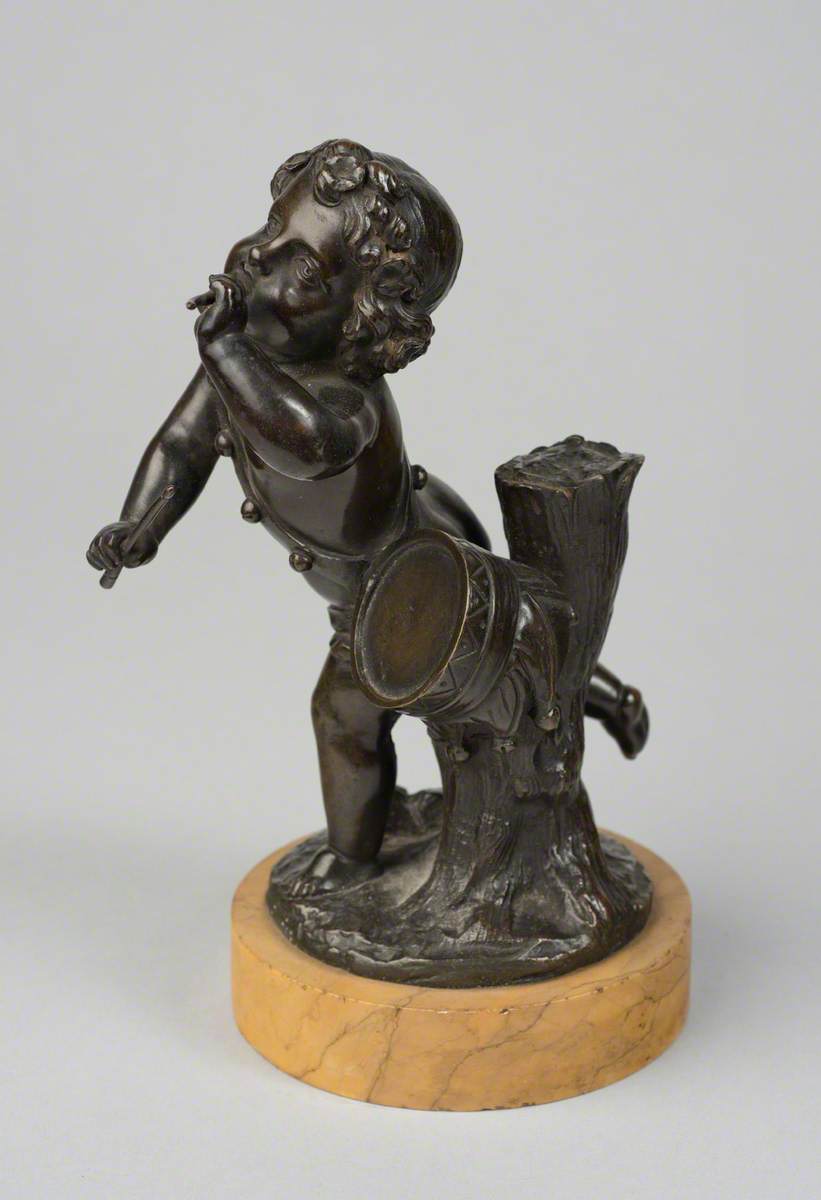 Putto Playing a Drum