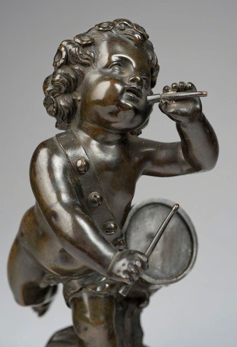 Putto Playing a Drum