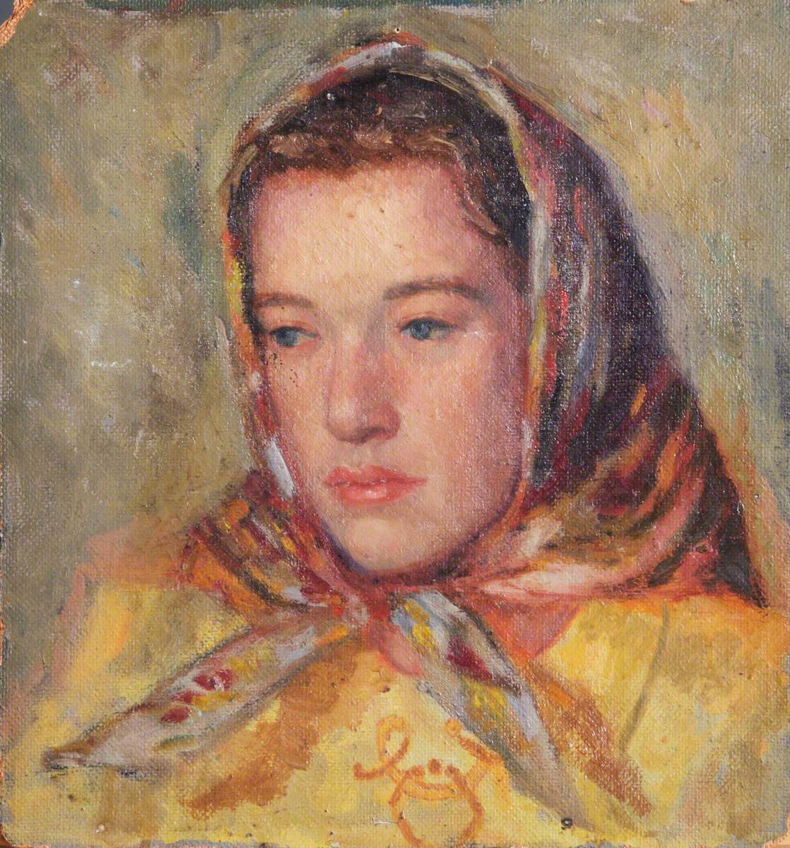 Portrait of an Unknown Female Civilian