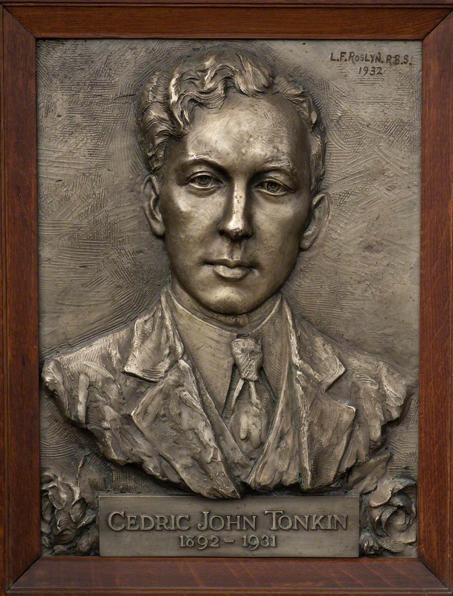 Memorial to Cedric John Tonkin (1892–1931)*