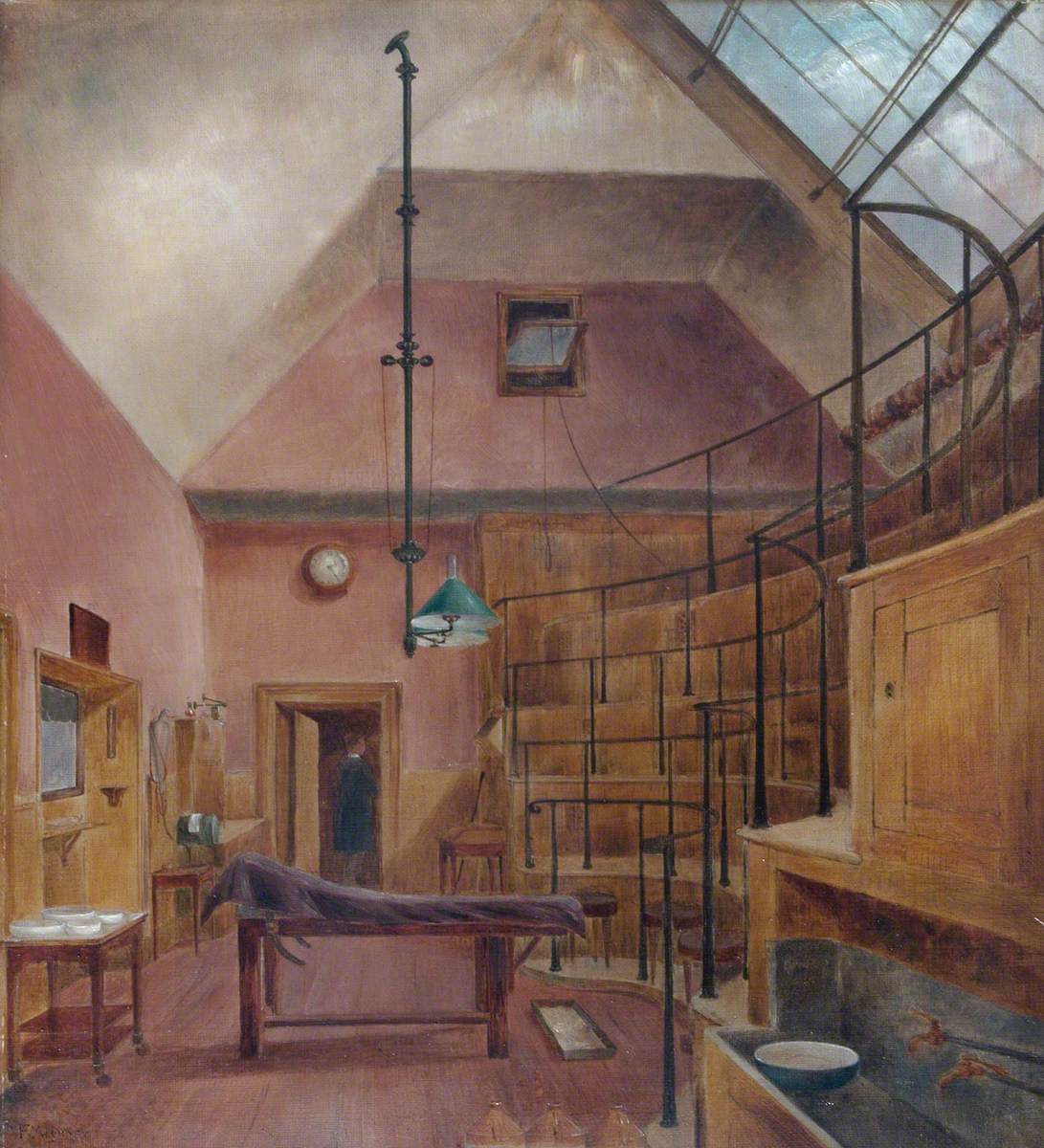 The Old Operating Theatre at The London Hospital, Demolished in 1889