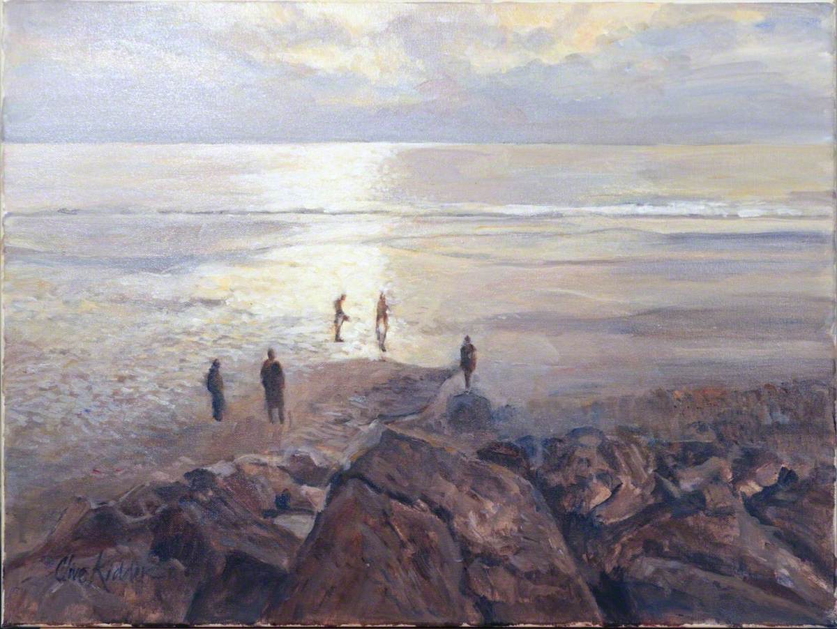 Winter Bathers, Devon