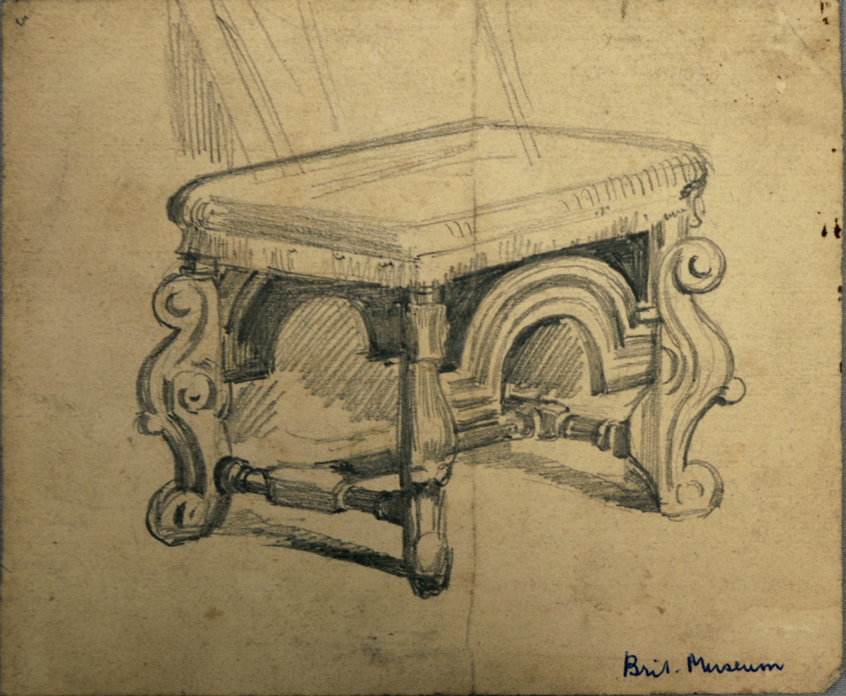 Foot Stool from the British Museum