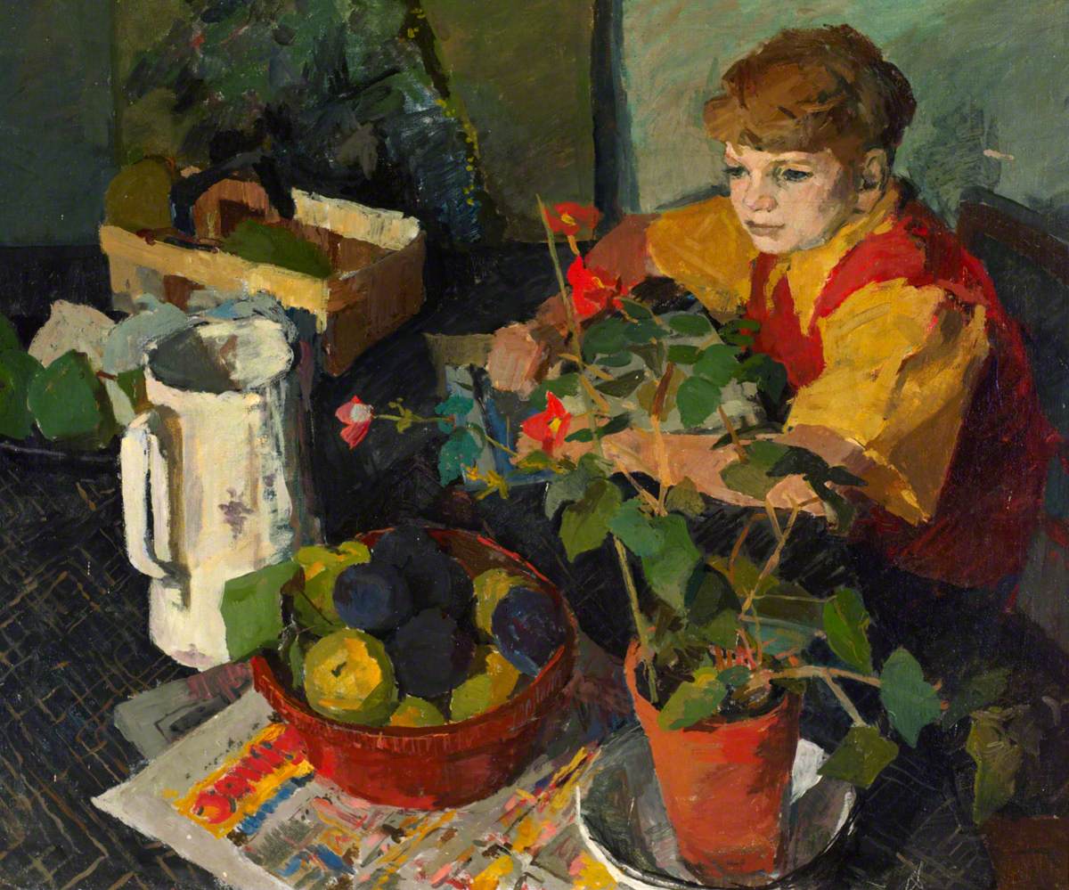 Boy with Still Life