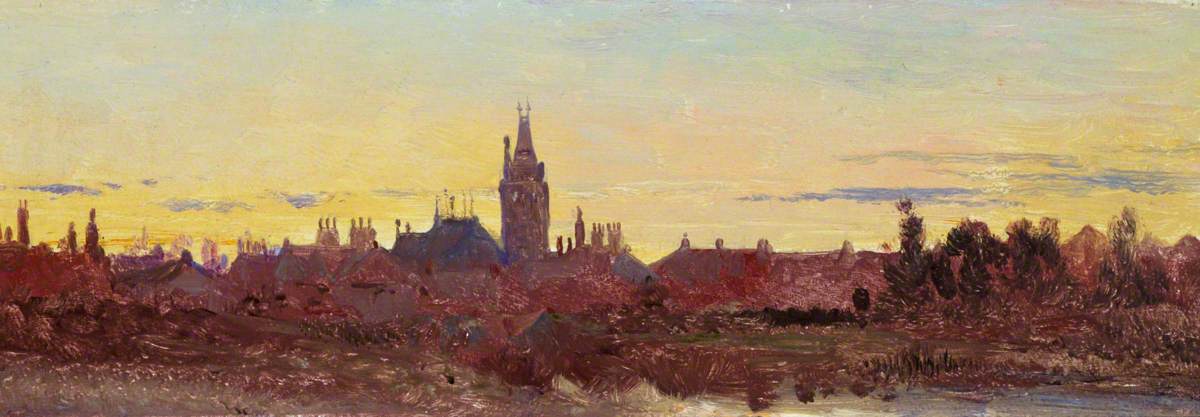 Evening Skyline, Bromley 1860