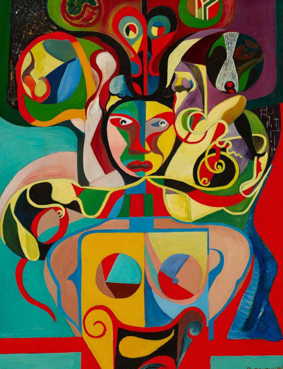Multi-Coloured Man | Art UK