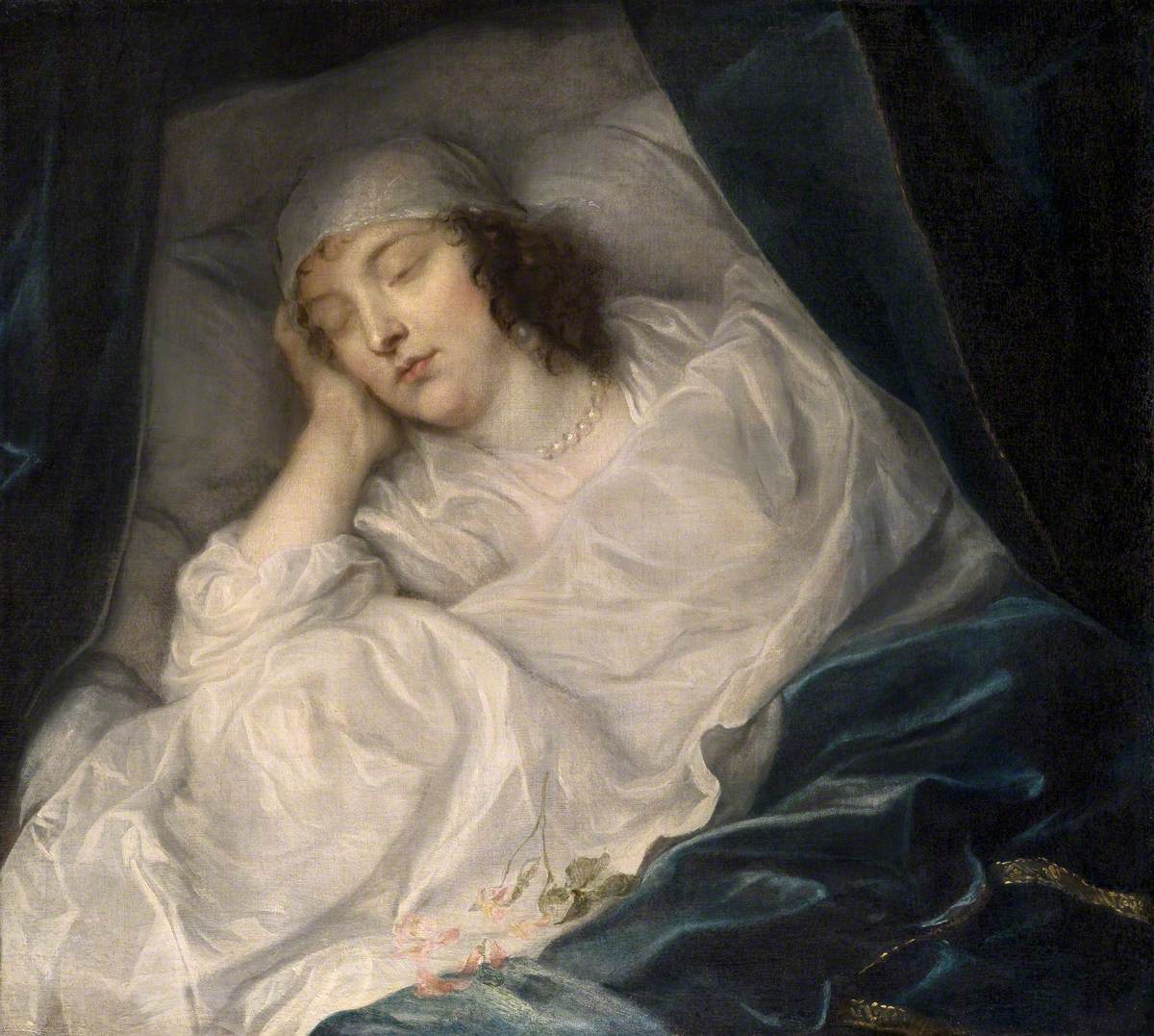 Venetia Stanley (1600–1633), Lady Digby, on Her Deathbed