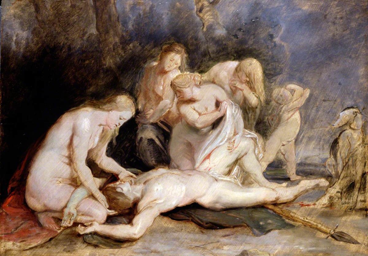 Venus Mourning Adonis