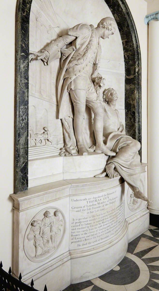 Memorial to Thomas Guy (1644–1724)