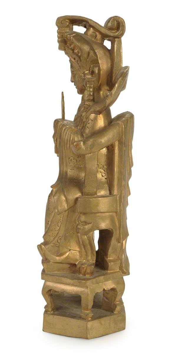 Enthroned Female Deity