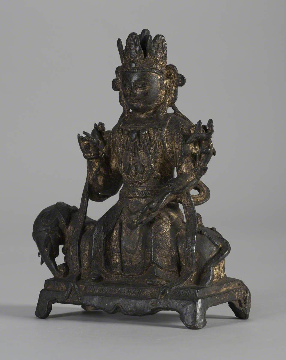 Pu-Hien (Puxian), a Dhyani-Bodhisattva on His Elephant