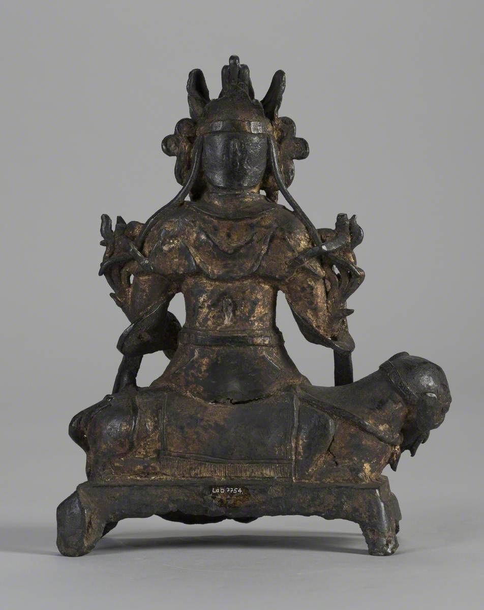 Pu-Hien (Puxian), a Dhyani-Bodhisattva on His Elephant