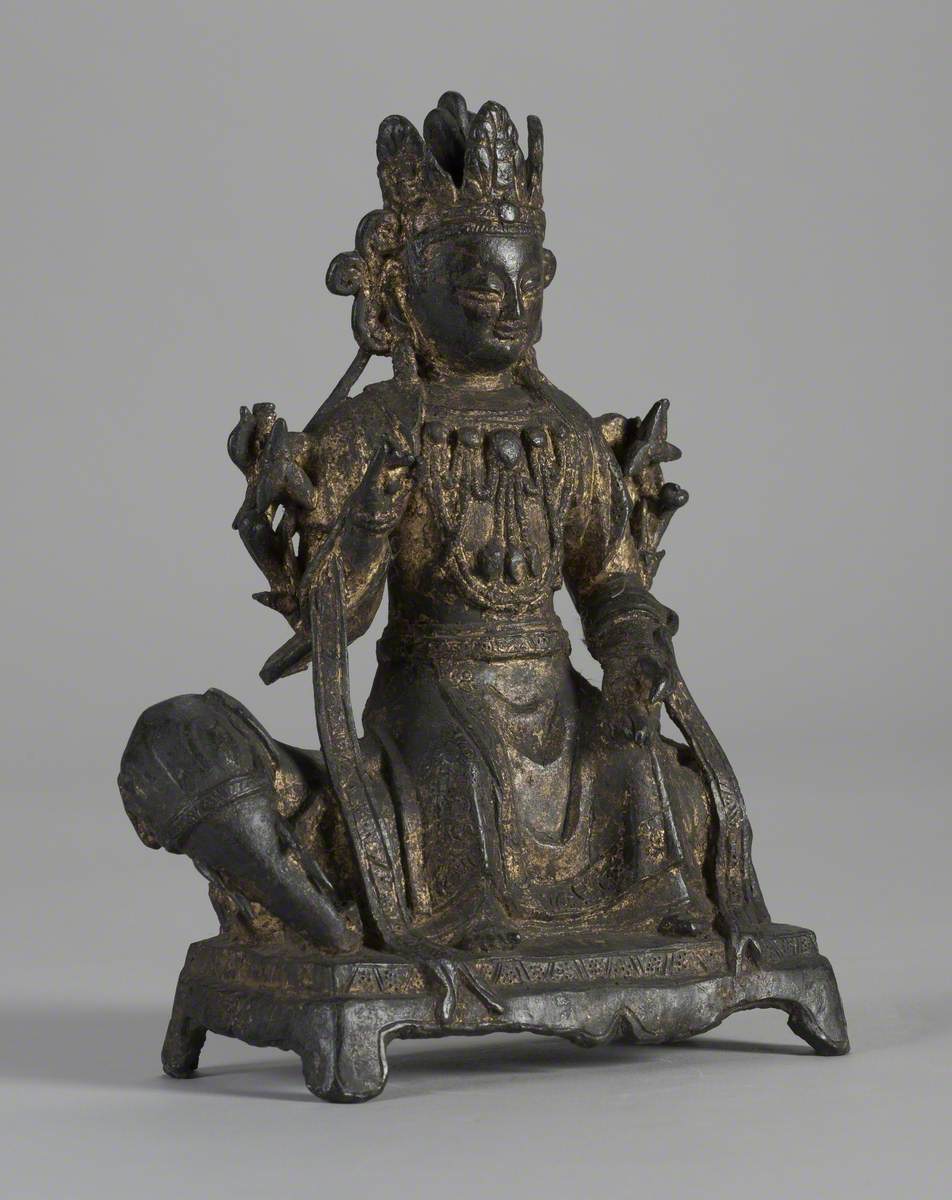 Pu-Hien (Puxian), a Dhyani-Bodhisattva on His Elephant