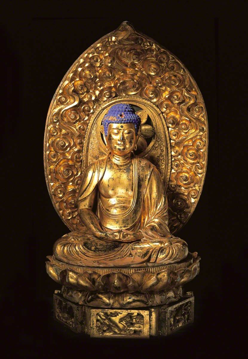 Amida Buddha with Aureole