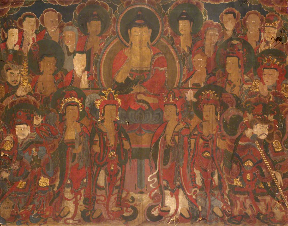 Painting of the Buddha Amithaba
