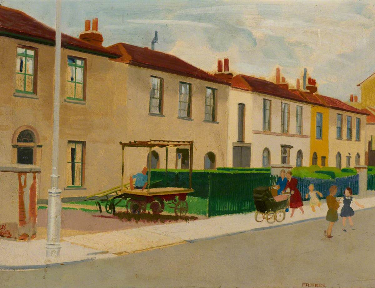 Cottages In Southampton Way Between Sedgmoor Place And Havil