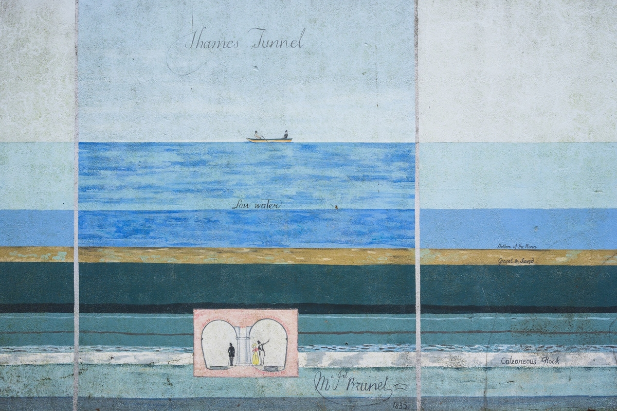 The Brunel Museum Tunnel Mural