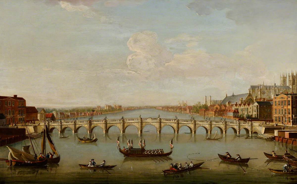 View Of Westminster Bridge Art Uk