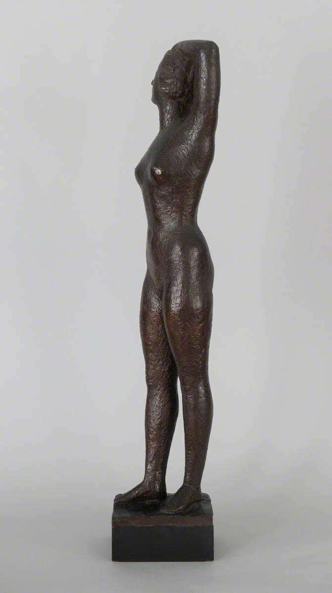 Standing Female Nude (Dame Edith Evans, 1888–1976)