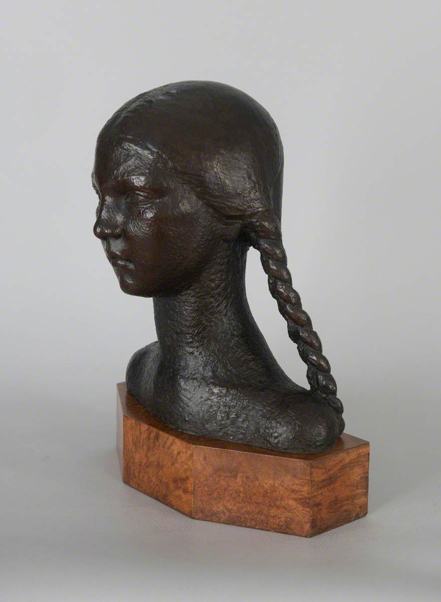 Head of a Girl with Pigtails (Girlhood)